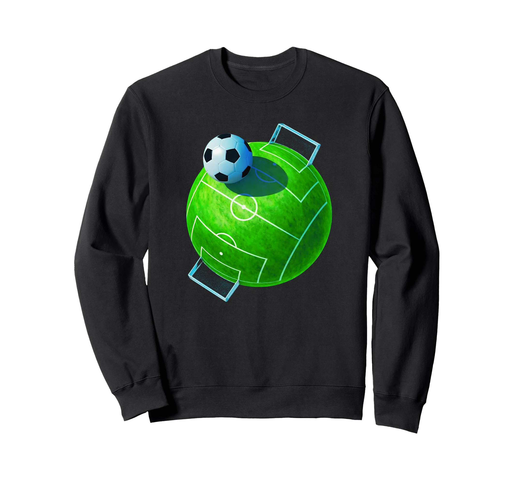 Soccer Ball Stadium Soccer Player Sweatshirt - Trendy Graphic for Adults - T-Shirt, Sweatshirt, Hoodie