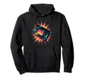 Pop Art Cassette Player Music Tape Hoodie - Fun Novelty Design Unisex - T-Shirt, Sweatshirt, Hoodie