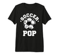 Mens Soccer Pop Soccer Ball Distressed T-Shirt - Trendy Graphic for Adults - T-Shirt, Sweatshirt, Hoodie