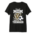 Proud Mom Teenager 13Th Birthday T-Shirt - Streetwear Style for Adults - T-Shirt, Sweatshirt, Hoodie