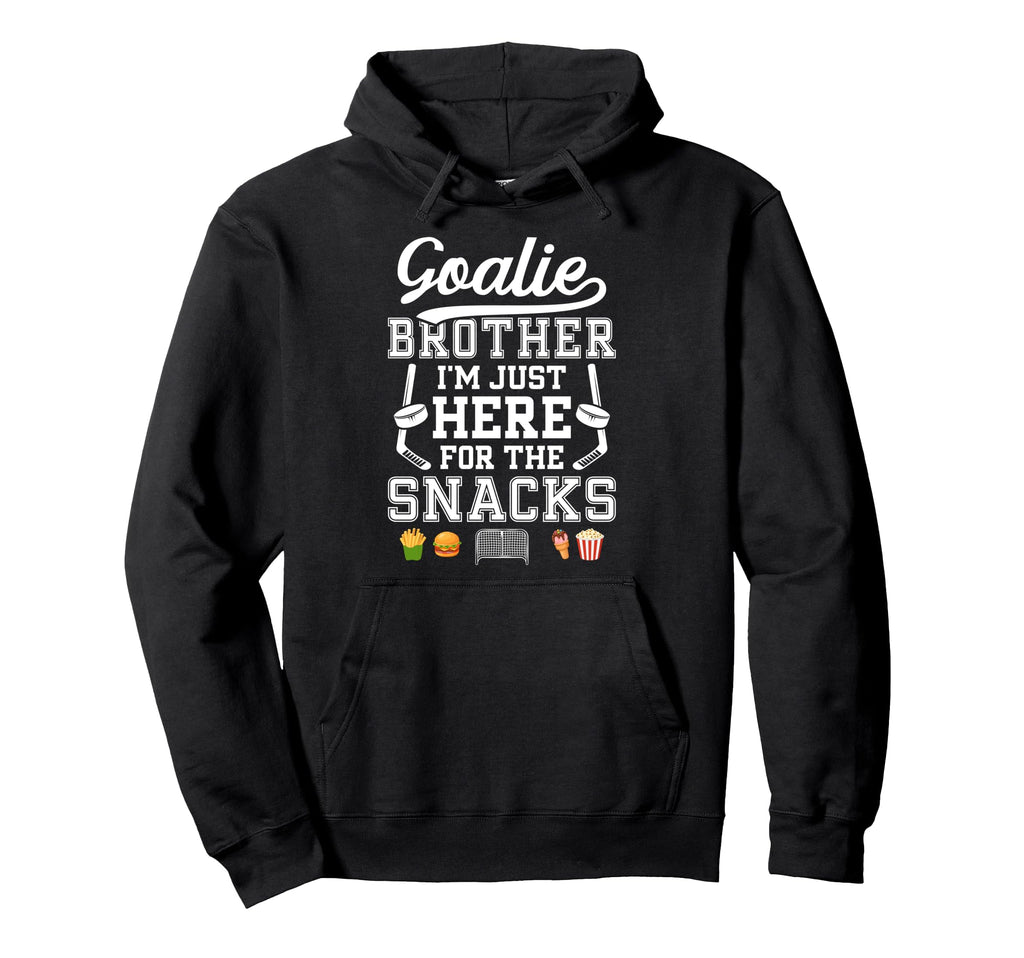 Funny Hockey Goalie Brother Ice Hoodie - Casual Everyday Wear Unisex - T-Shirt, Sweatshirt, Hoodie