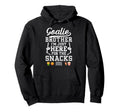 Funny Hockey Goalie Brother Ice Hoodie - Casual Everyday Wear Unisex - T-Shirt, Sweatshirt, Hoodie