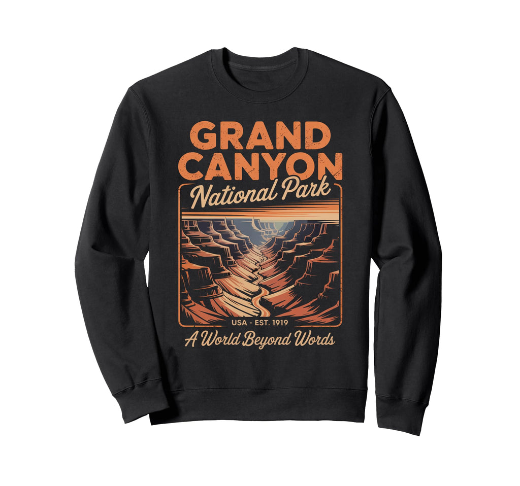 Grand Canyon National Park Arizona Sweatshirt - Unique Graphic Men Women - T-Shirt, Sweatshirt, Hoodie