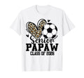Senior Papaw Class 2026 Soccer Leopard T-Shirt - Novelty Apparel Unisex - T-Shirt, Sweatshirt, Hoodie