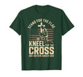 Mens Stand Flag Kneel Cross T-Shirt - Fun Novelty Design Men Women - T-Shirt, Sweatshirt, Hoodie