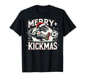 Soccer Dinosaur T Rex Merry T-Shirt - Casual Everyday Wear for Adults - T-Shirt, Sweatshirt, Hoodie