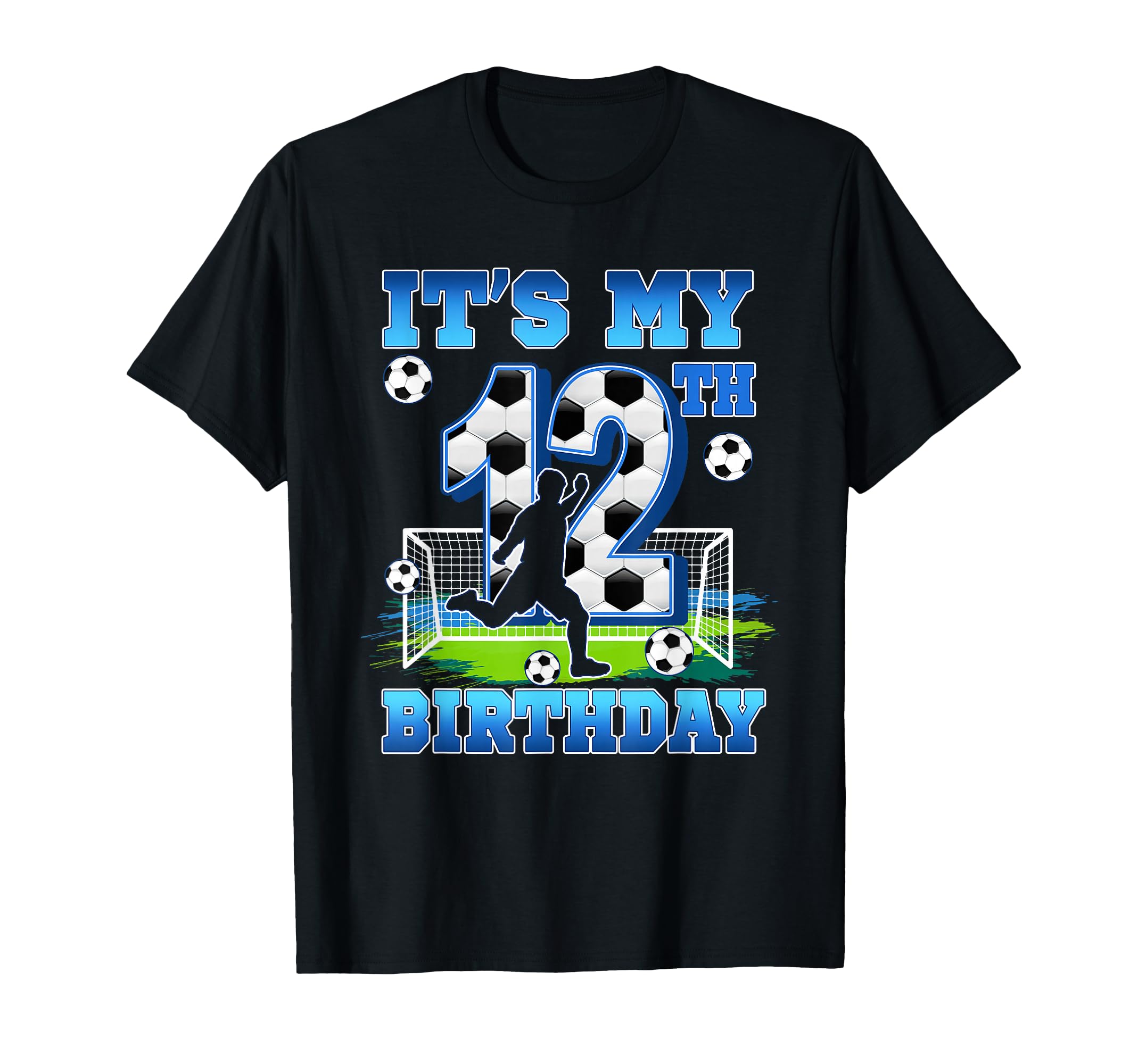 Its My 12Th Birthday 12 Year Old T-Shirt - Custom Art Print Men Women - T-Shirt, Sweatshirt, Hoodie