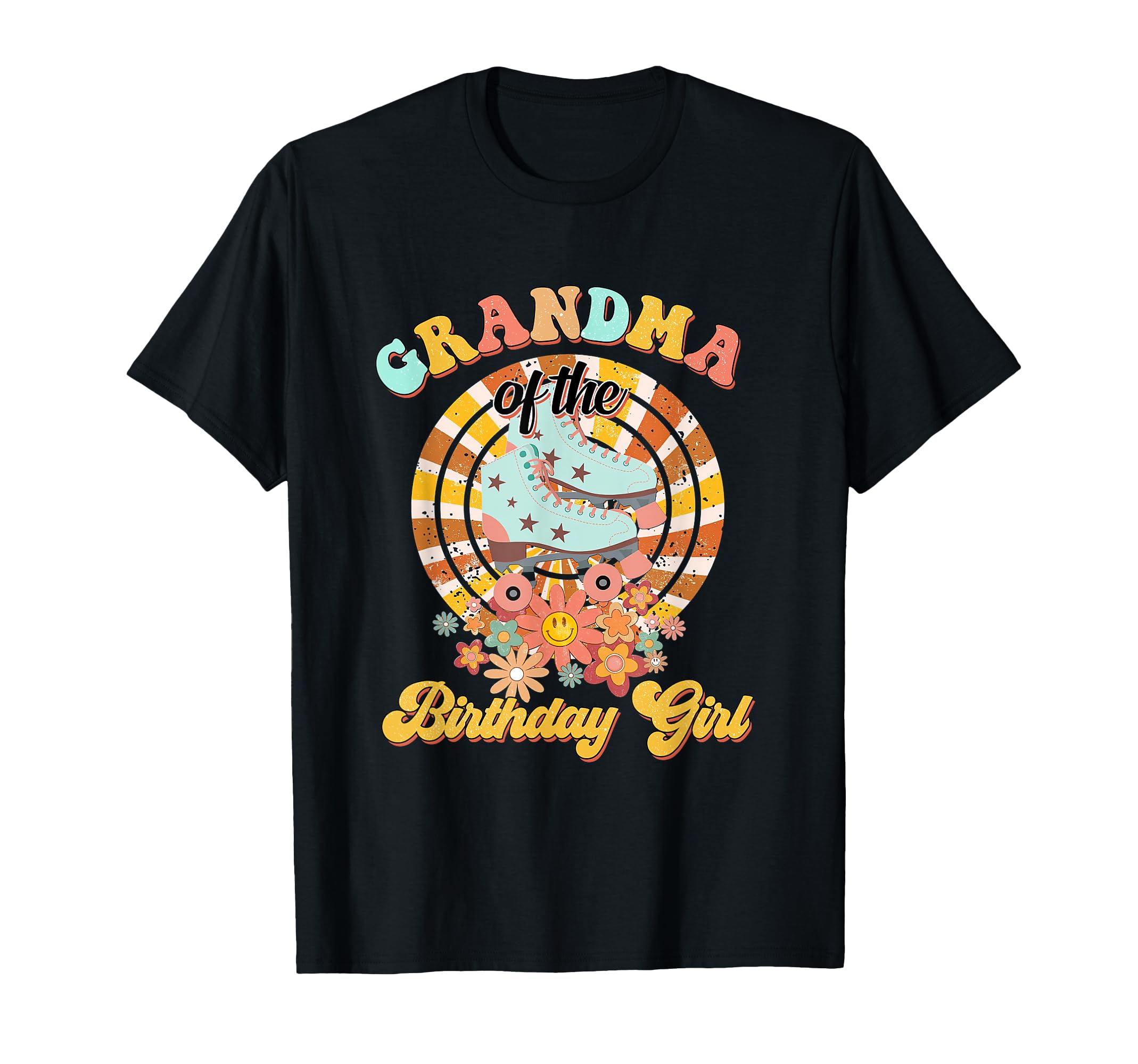 Grandma Birthday Rolling Skate T-Shirt - Custom Art Print for Adults - T-Shirt, Sweatshirt, Hoodie
