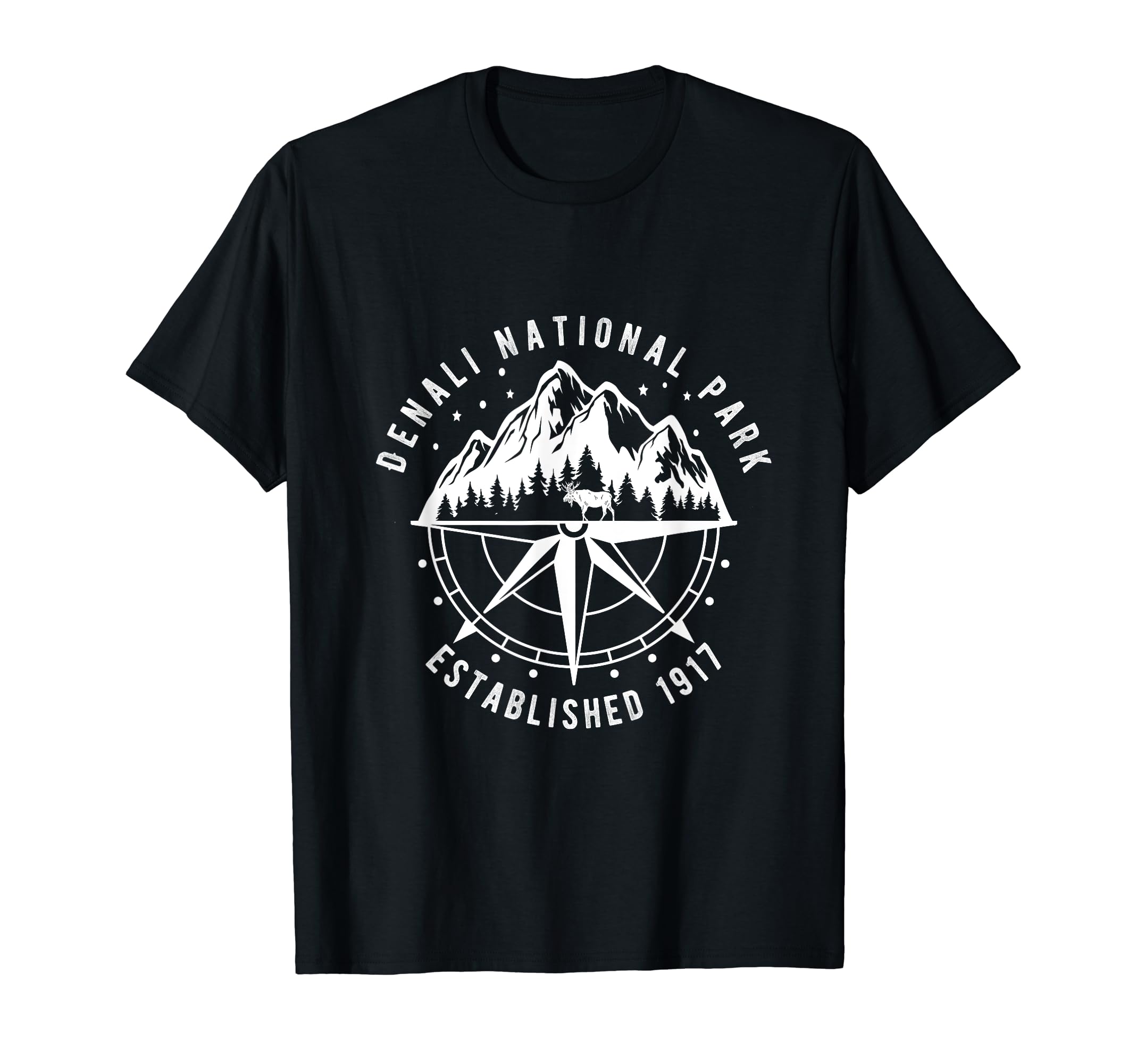 Denali Alaska National Park T-Shirt - Custom Art Print for Adults - T-Shirt, Sweatshirt, Hoodie