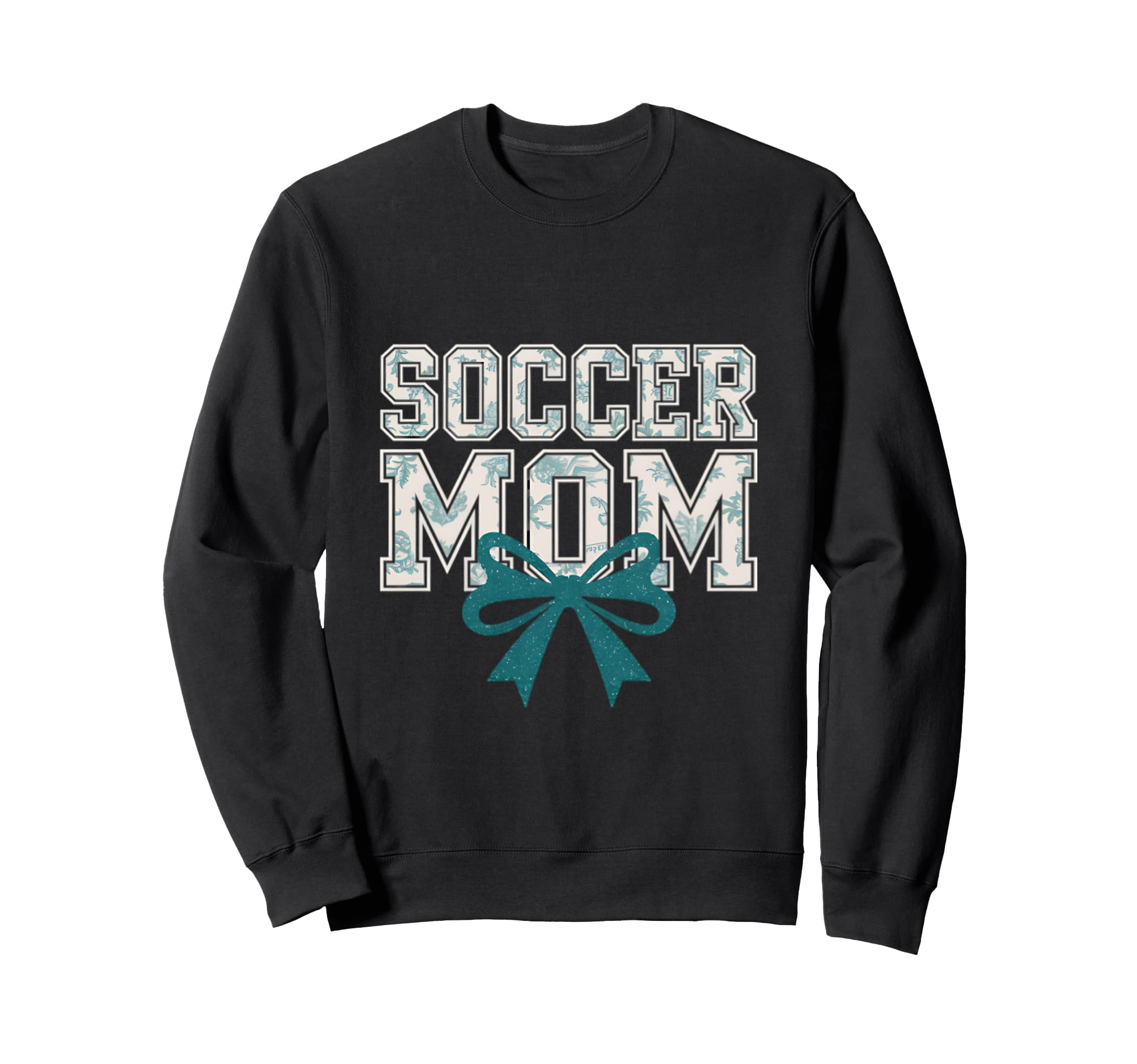 Soccer Mom Coquette Bow Mothers Day Sweatshirt - Trendy Graphic Unisex - T-Shirt, Sweatshirt, Hoodie