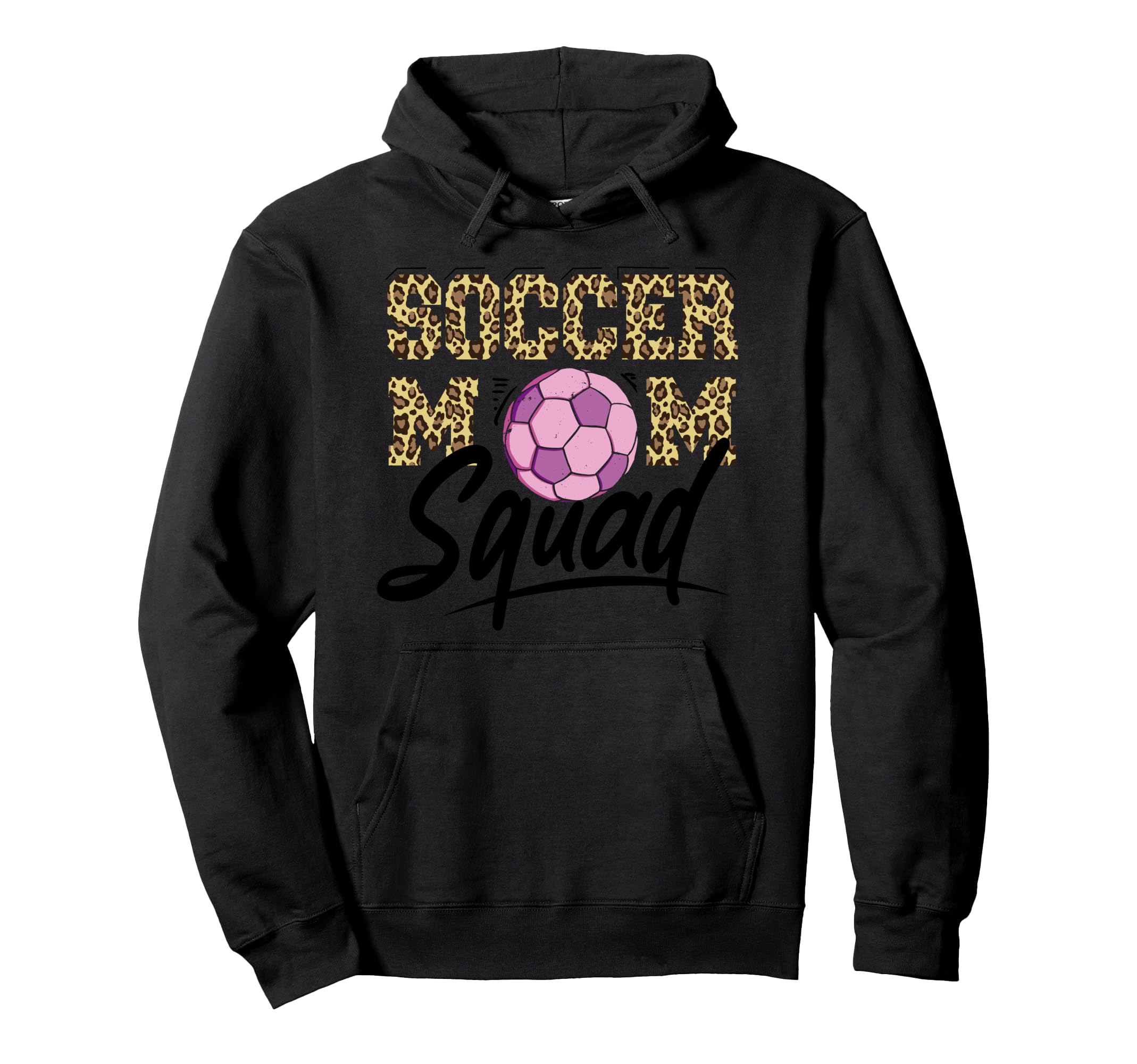 Soccer Mother Gameday Soccer Mom Squad Hoodie - Graphic Print Men Women - T-Shirt, Sweatshirt, Hoodie