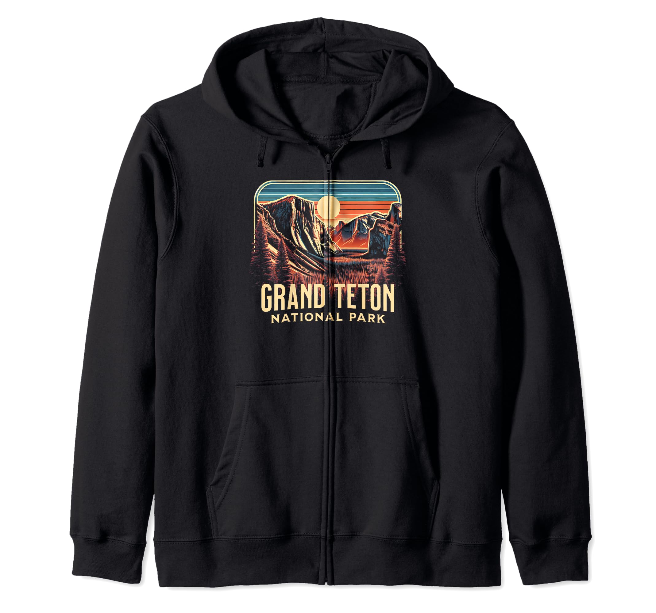 Grand Teton National Park Wyoming Sweatshirt - Trendy Graphic Men Women - T-Shirt, Sweatshirt, Hoodie