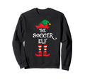 Funny Soccer Elf Matching Family Sweatshirt - Custom Art Print Men Women - T-Shirt, Sweatshirt, Hoodie