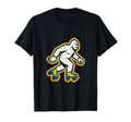Bigfoot Roller Skate Shoes Roller T-Shirt - Minimalist Print Men Women - T-Shirt, Sweatshirt, Hoodie