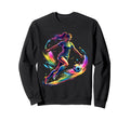 Colorful Soccer Splash Sports Sweatshirt - Casual Everyday Wear Men Women - T-Shirt, Sweatshirt, Hoodie