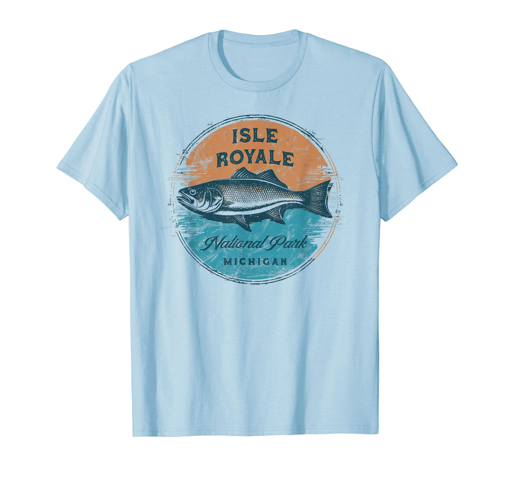 Isle Royale National Park Michigan T-Shirt - Graphic Print Men Women - T-Shirt, Sweatshirt, Hoodie