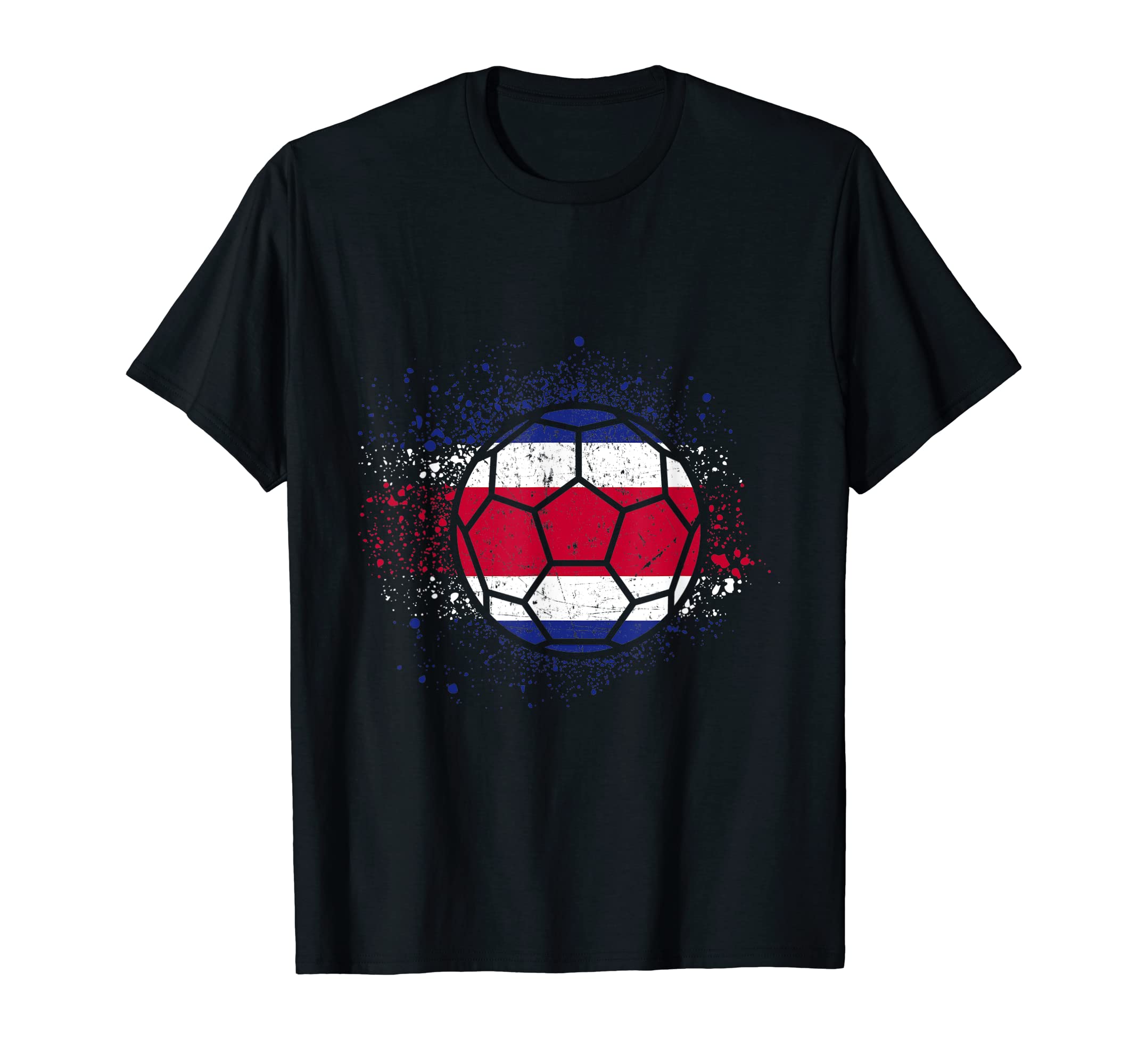 Costa Rica Fans Costa Rica Flag T-Shirt - Casual Everyday Wear Unisex - T-Shirt, Sweatshirt, Hoodie