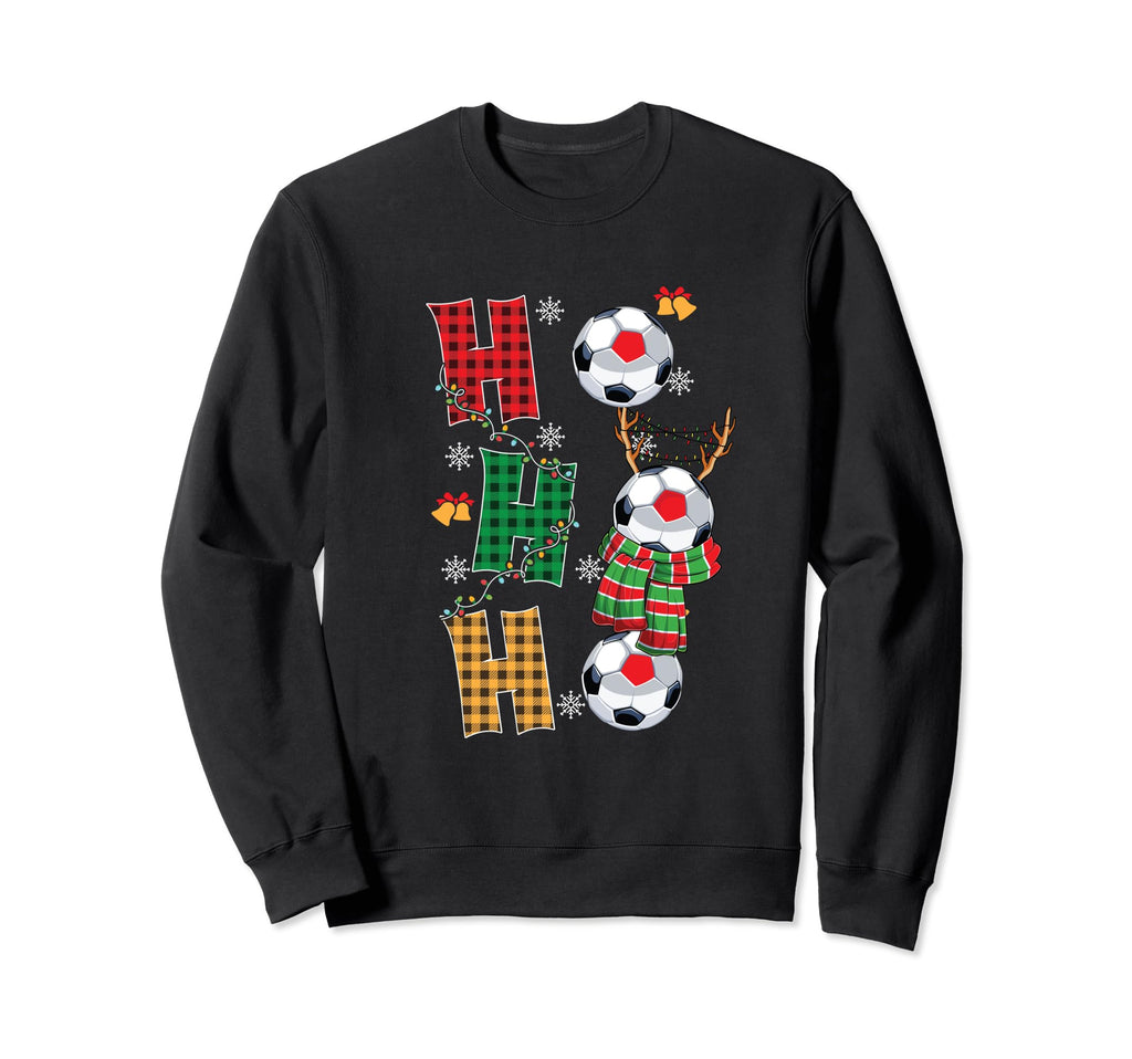 Holiday Sports Soccer Santa Sweatshirt - Unique Graphic for Adults - T-Shirt, Sweatshirt, Hoodie