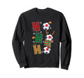 Holiday Sports Soccer Santa Sweatshirt - Unique Graphic for Adults - T-Shirt, Sweatshirt, Hoodie
