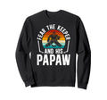 Fear Hockey Keeper Papaw Ice Sweatshirt - Minimalist Print for Adults - T-Shirt, Sweatshirt, Hoodie