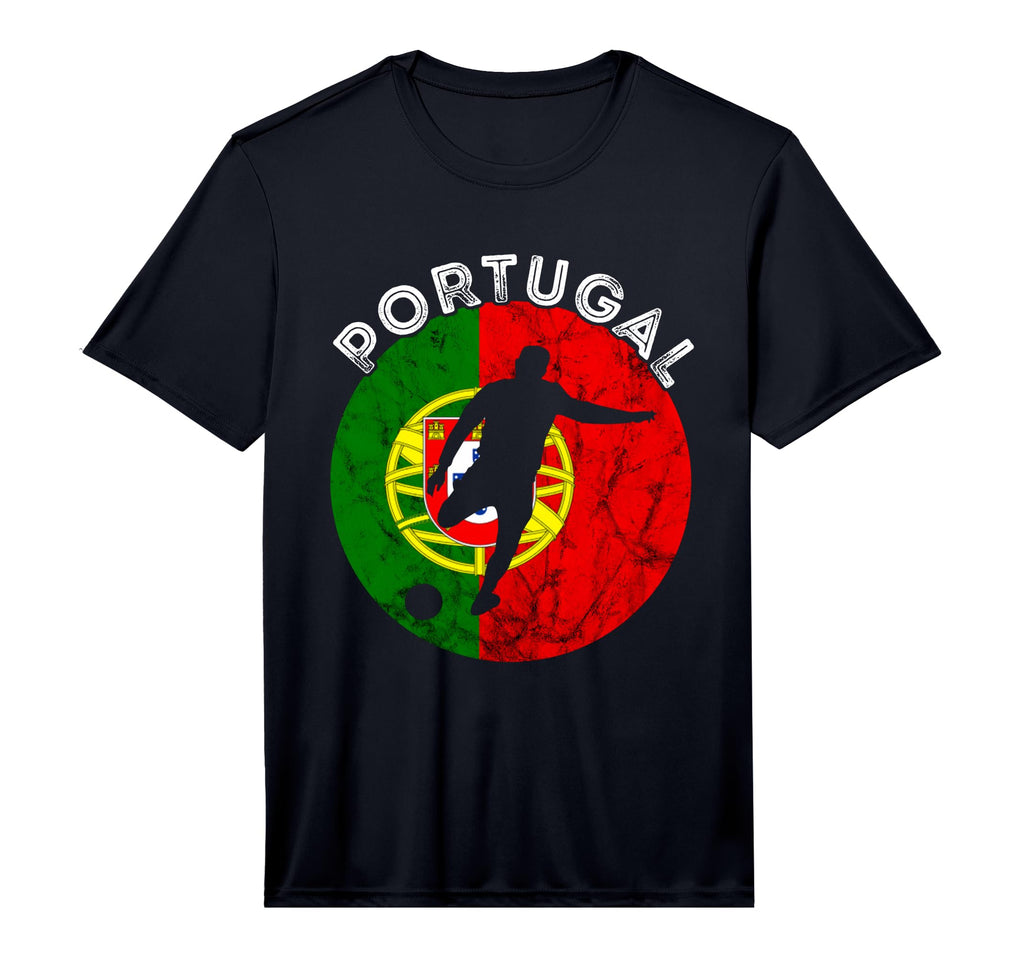 Portugal Flag Futebol Soccer Player T-Shirt - Graphic Print Unisex - T-Shirt, Sweatshirt, Hoodie