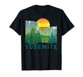 Yosemite National Park Geometric T-Shirt - Fun Novelty Design for Adults - T-Shirt, Sweatshirt, Hoodie