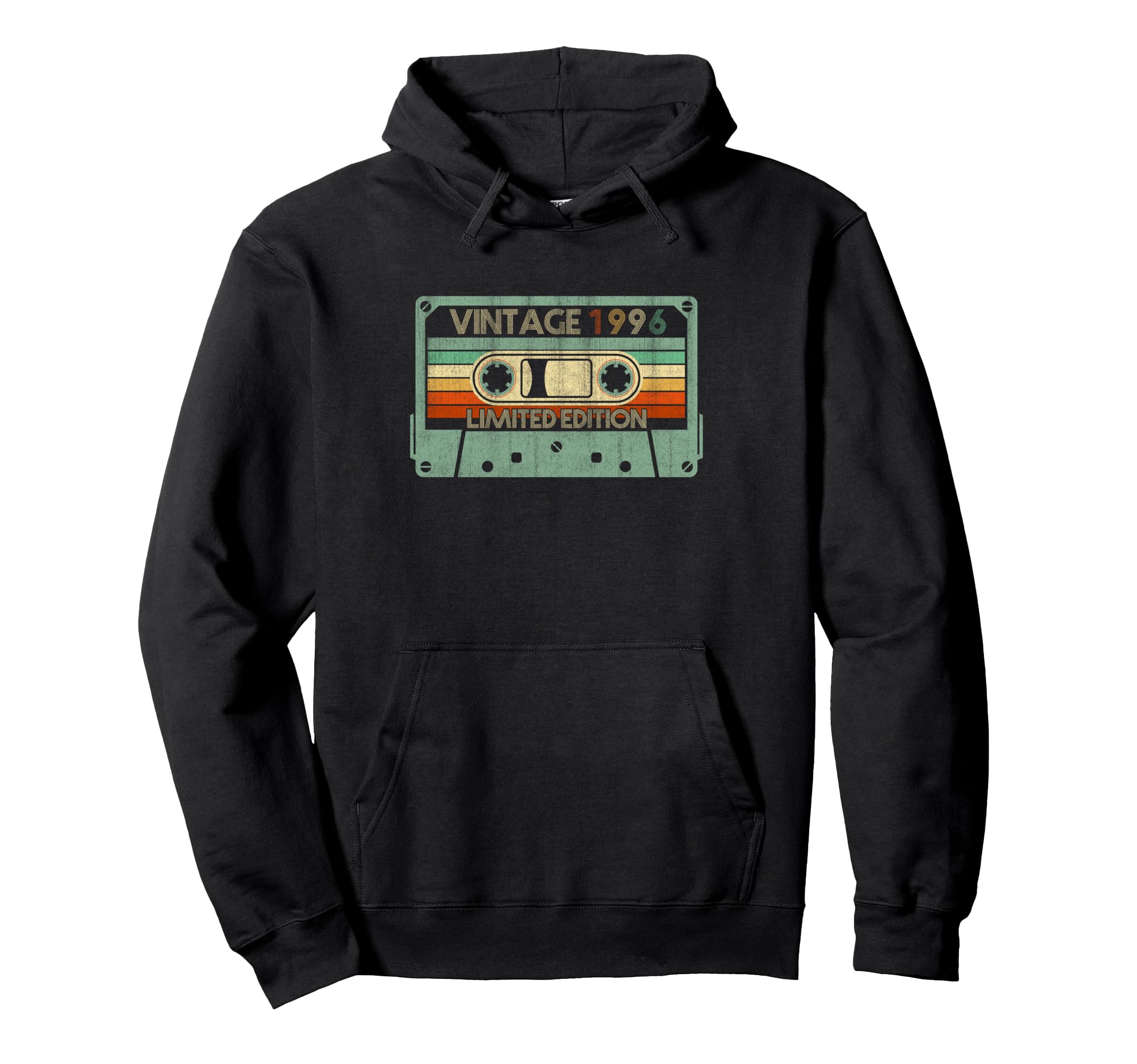 Made 1996 30Th Birthday Cassette Tape Hoodie - Unique Graphic for Adults - T-Shirt, Sweatshirt, Hoodie