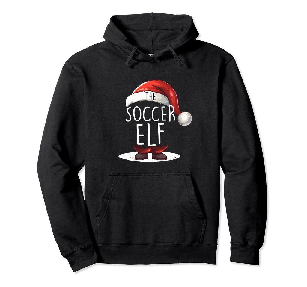 Soccer Elf Group Matching Family Hoodie - Streetwear Style for Adults - T-Shirt, Sweatshirt, Hoodie