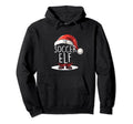 Soccer Elf Group Matching Family Hoodie - Streetwear Style for Adults - T-Shirt, Sweatshirt, Hoodie
