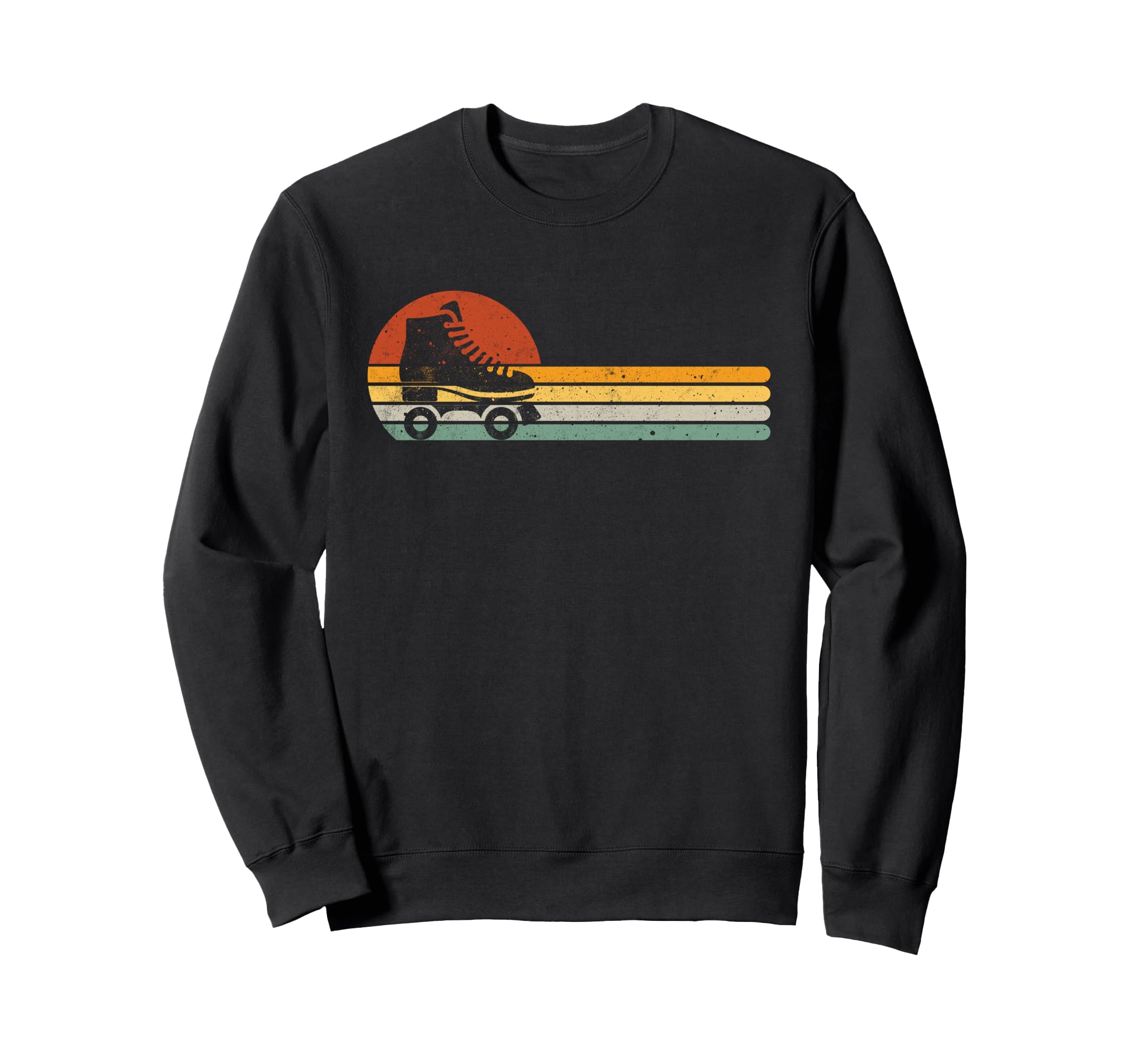 Roller Skating Roller Skate Skater Sweatshirt - Unique Graphic for Adults - T-Shirt, Sweatshirt, Hoodie