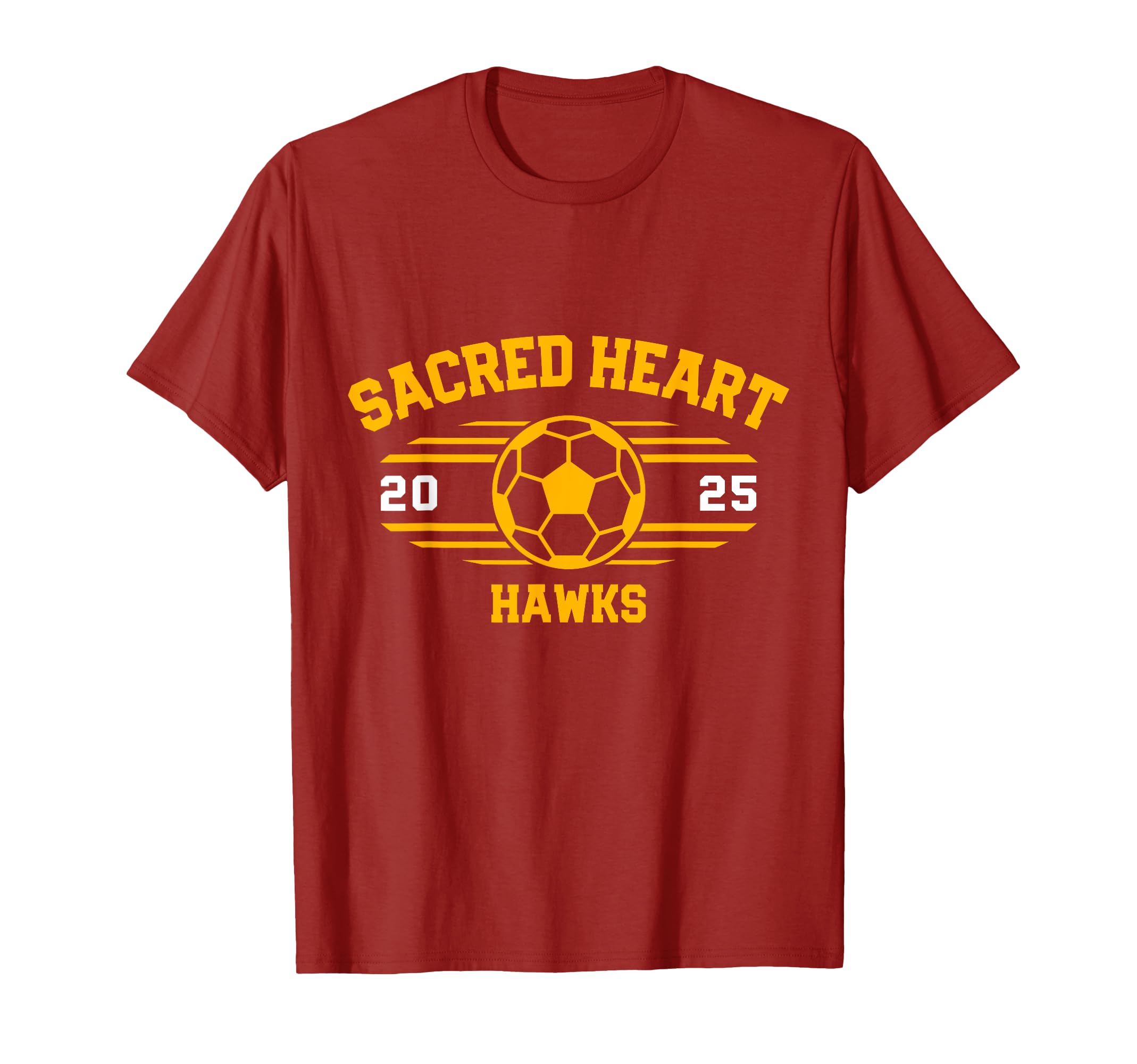 Sacred Heart Hawks High School Gear Sweatshirt - Unique Graphic Men Women - T-Shirt, Sweatshirt, Hoodie