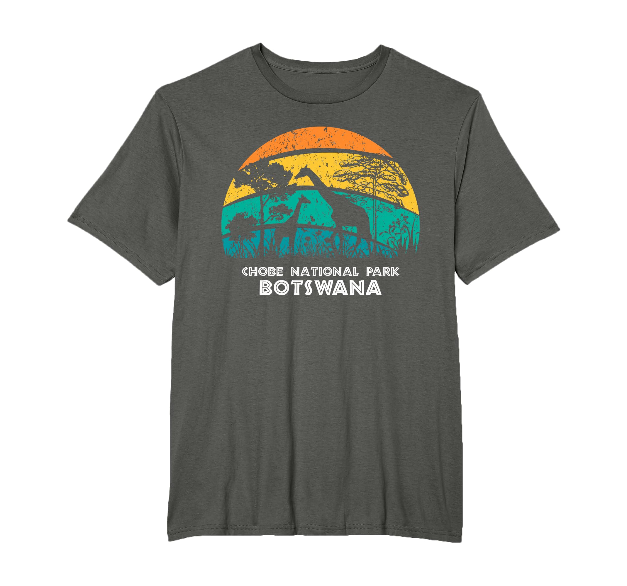Chobe National Park Botswana Africa T-Shirt - Unique Graphic Men Women - T-Shirt, Sweatshirt, Hoodie