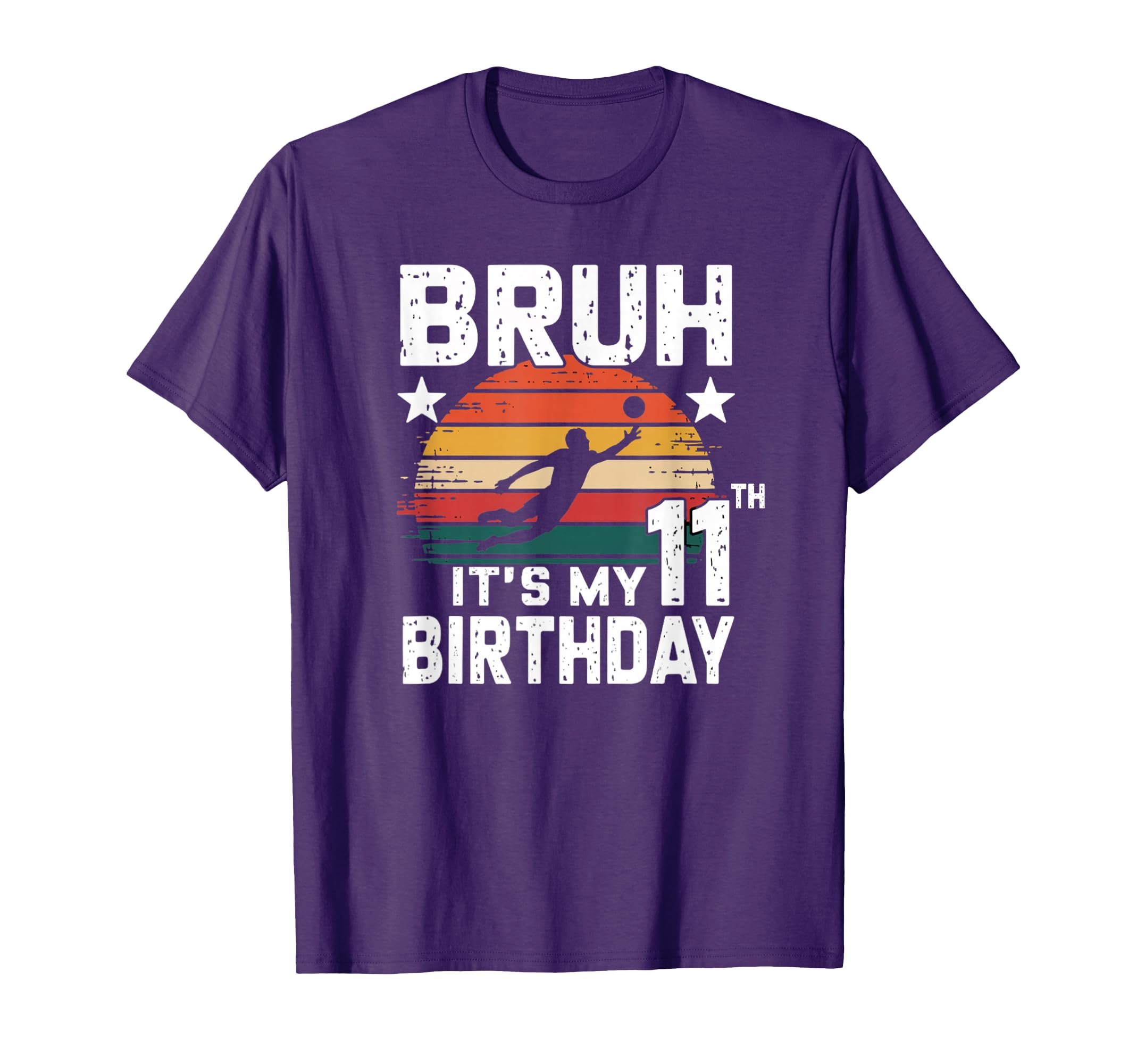Funny 11Th Birthday Soccer Goalie T-Shirt - Minimalist Print Unisex - T-Shirt, Sweatshirt, Hoodie