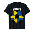 Sweden Soccer Game Player Football Fan T-Shirt - Unique Graphic Unisex - T-Shirt, Sweatshirt, Hoodie