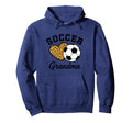 Soccer Grandma Grandparent Game Hoodie - Casual Everyday Wear Men Women - T-Shirt, Sweatshirt, Hoodie