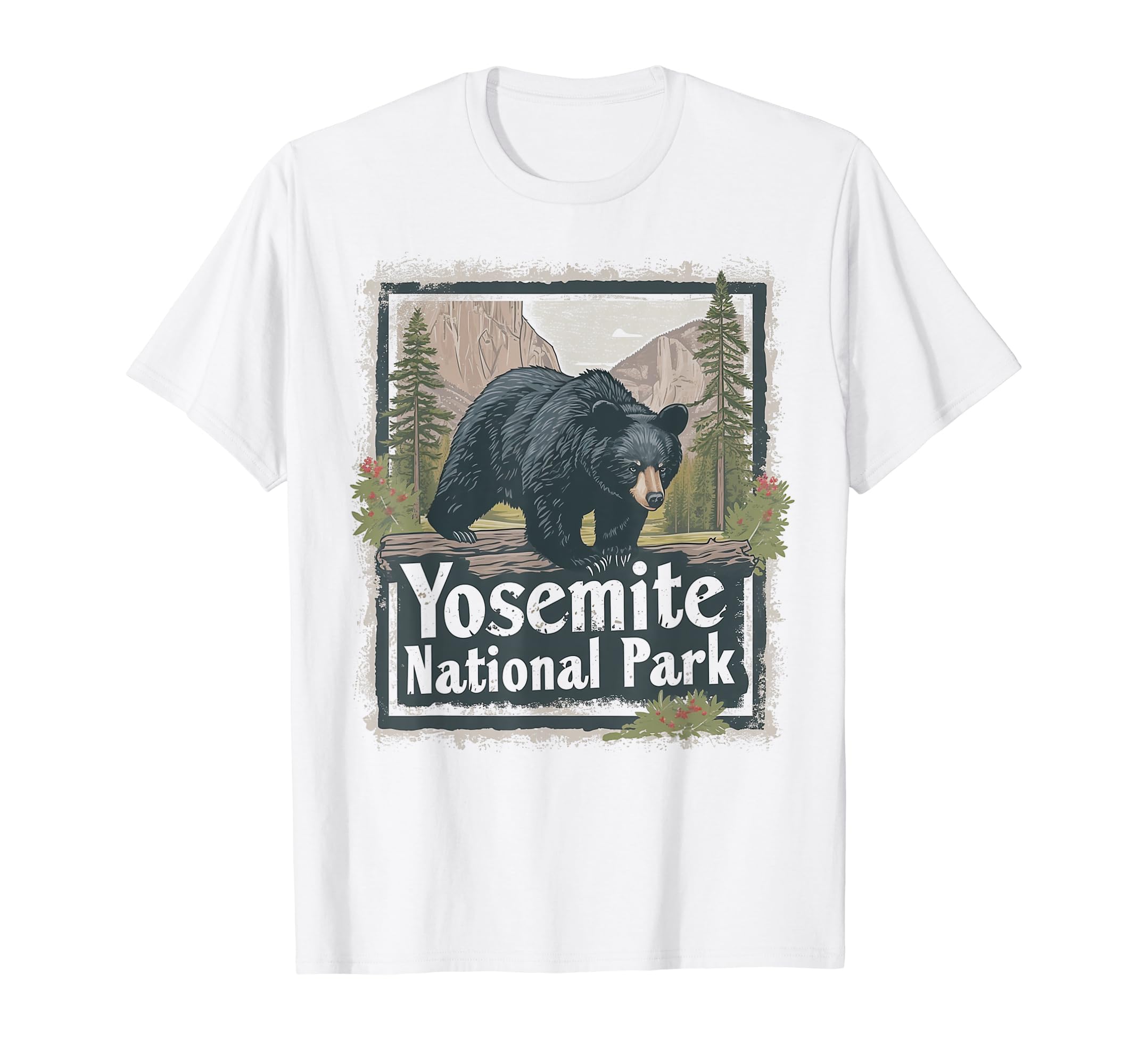 Yosemite Us National Park T-Shirt - Fun Novelty Design Unisex - T-Shirt, Sweatshirt, Hoodie