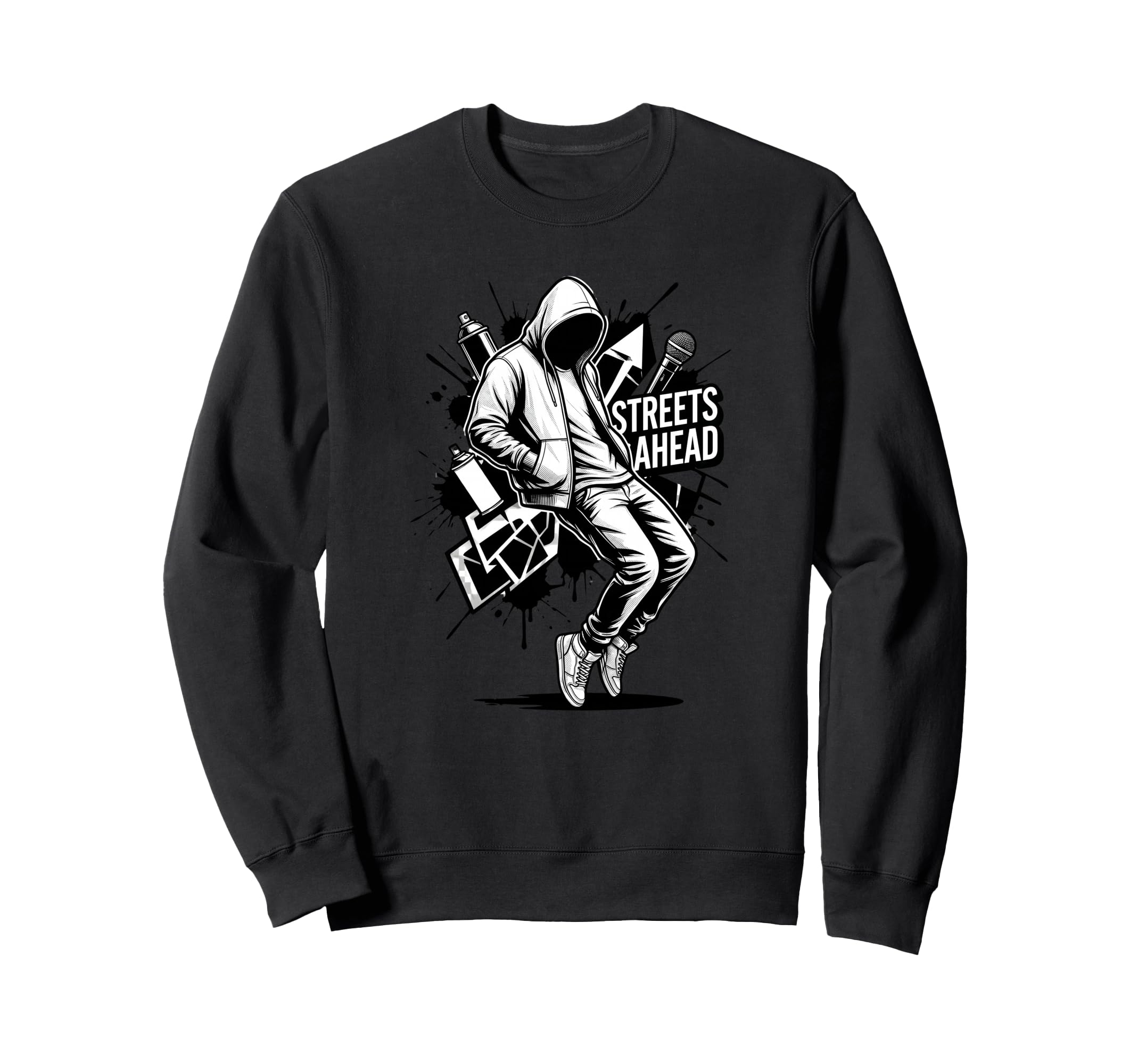 Hip Hop Old School Tees Rap Rappers Sweatshirt - Aesthetic Graphic Unisex - T-Shirt, Sweatshirt, Hoodie