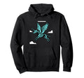 Pixel Unicorn Winged Horse 8 Bit Hoodie - Aesthetic Graphic for Adults - T-Shirt, Sweatshirt, Hoodie