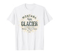 Glacier National Park T-Shirt - Aesthetic Graphic Men Women - T-Shirt, Sweatshirt, Hoodie