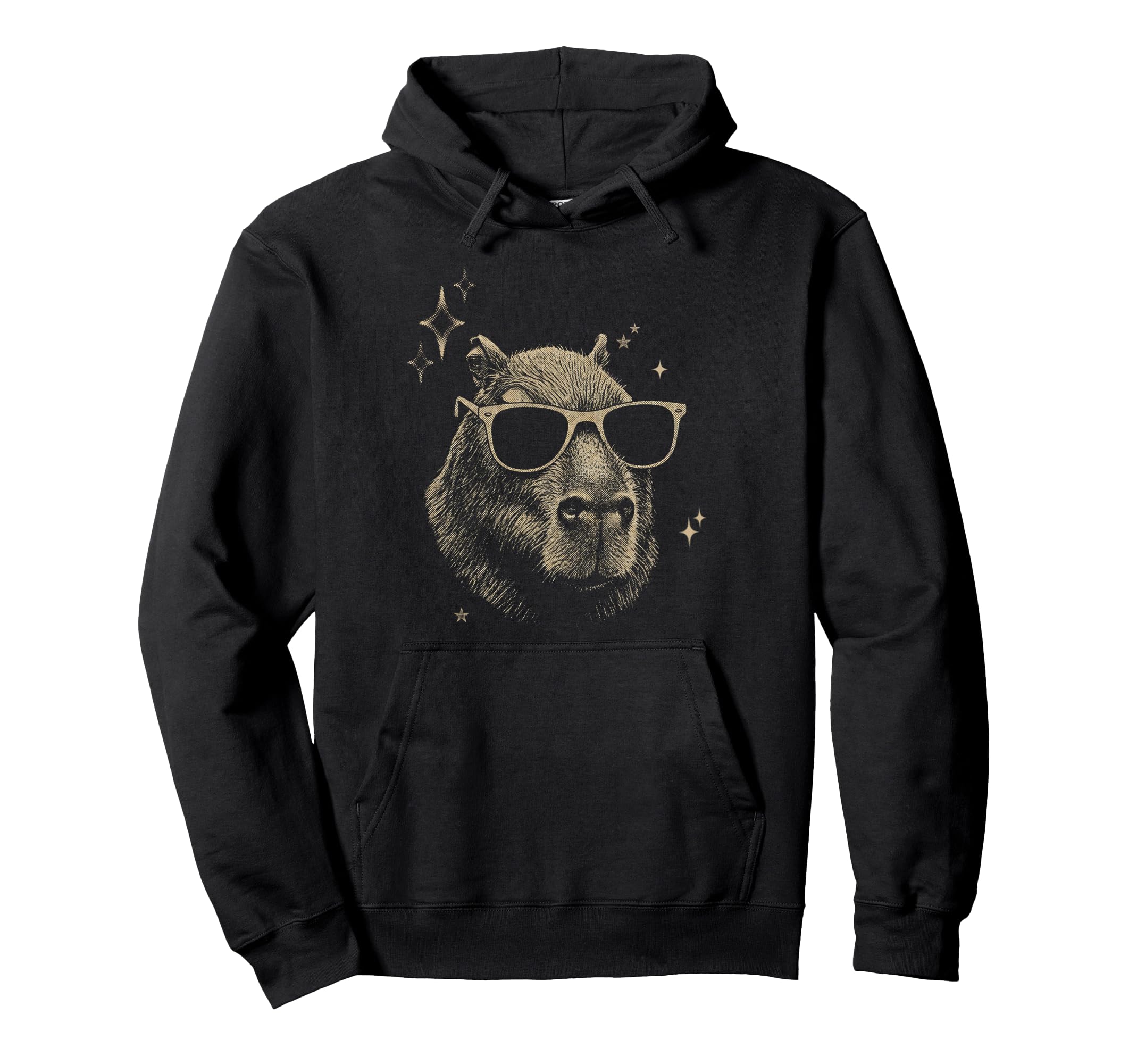 Y2K Capybara Sunglasses 90S 2000S Hoodie - Streetwear Style Men Women - T-Shirt, Sweatshirt, Hoodie