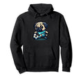 Pug Dog Soccer Player Champion Fan Hoodie - Fun Novelty Design Men Women - T-Shirt, Sweatshirt, Hoodie