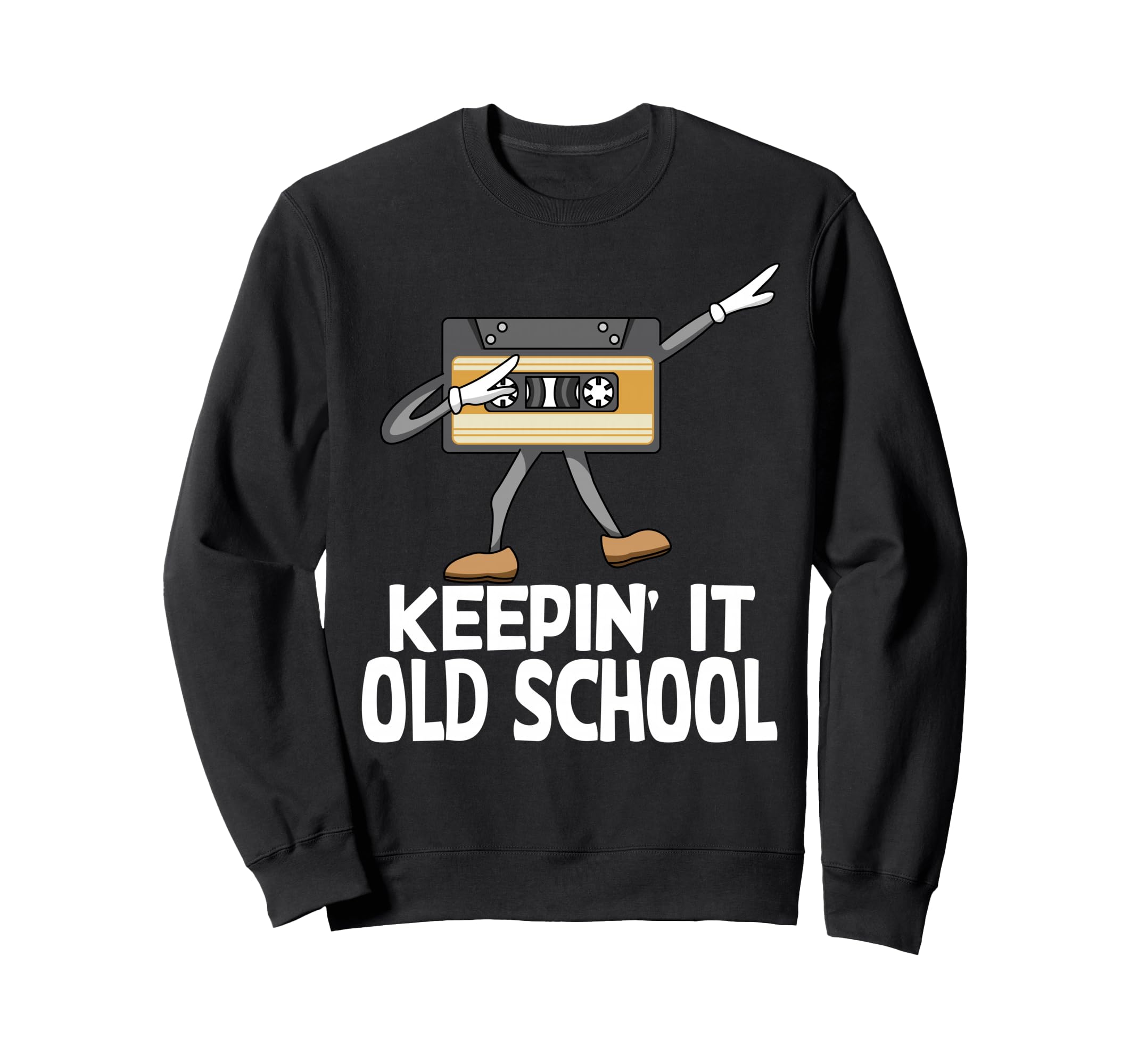 Old School Hip Hop 80S 90S Sweatshirt - Aesthetic Graphic for Adults - T-Shirt, Sweatshirt, Hoodie