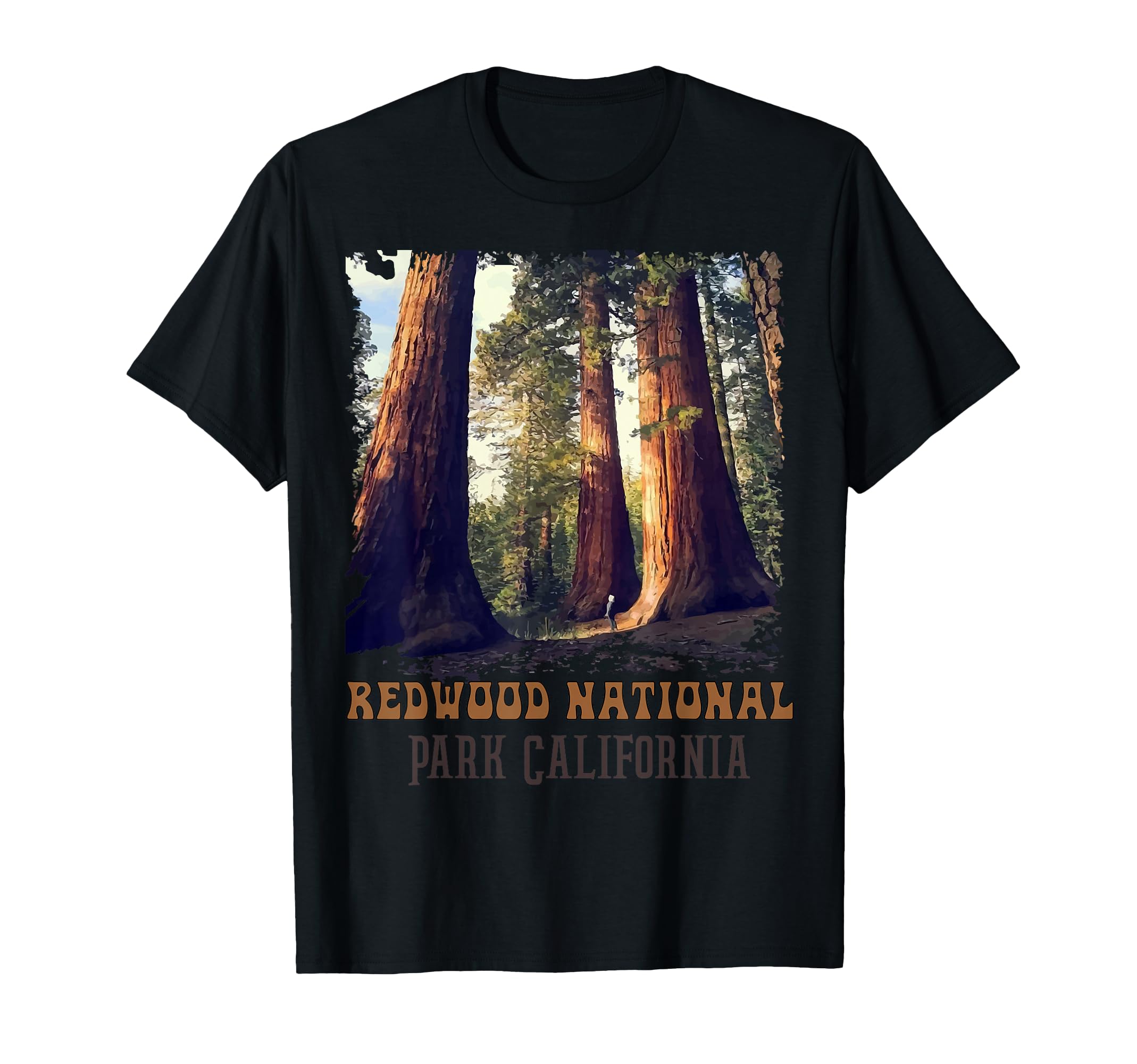 Humboldt Redwoods Us California State T-Shirt - Aesthetic Graphic Unisex - T-Shirt, Sweatshirt, Hoodie