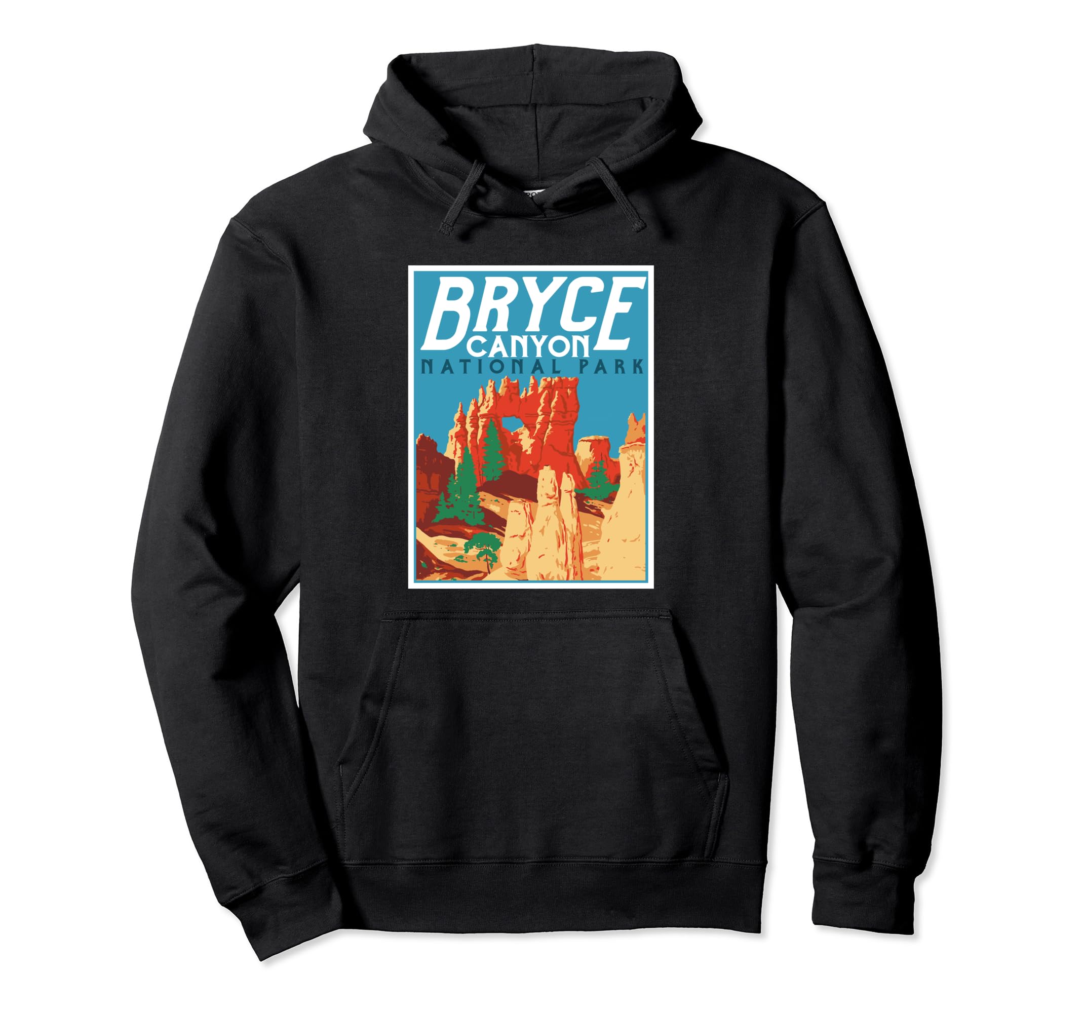 Bryce Canyon National Park Utah Hoodoo Hoodie - Streetwear Style Unisex - T-Shirt, Sweatshirt, Hoodie
