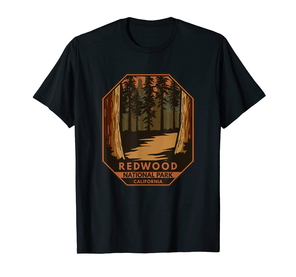 Redwood National Park Minimal Emblem T-Shirt - Casual Everyday Wear Unisex - T-Shirt, Sweatshirt, Hoodie