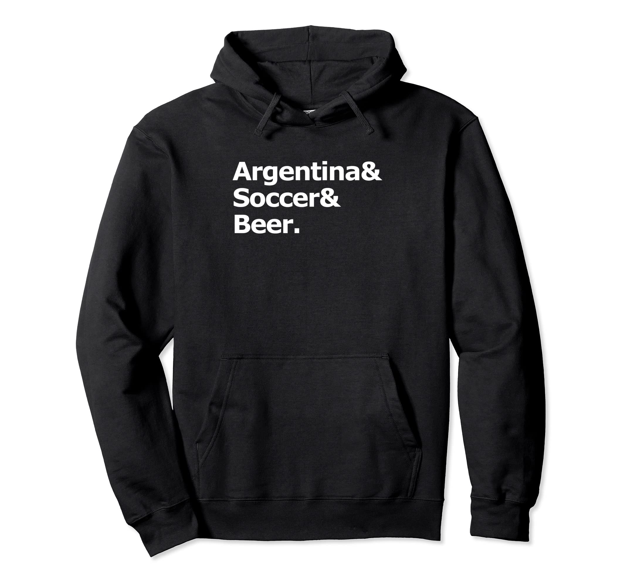 Argentina Soccer Beer Football Hoodie - Casual Everyday Wear for Adults - T-Shirt, Sweatshirt, Hoodie