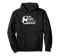 Eat Sleep Soccer Repeat Soccer Player Hoodie - Streetwear Style Unisex - T-Shirt, Sweatshirt, Hoodie