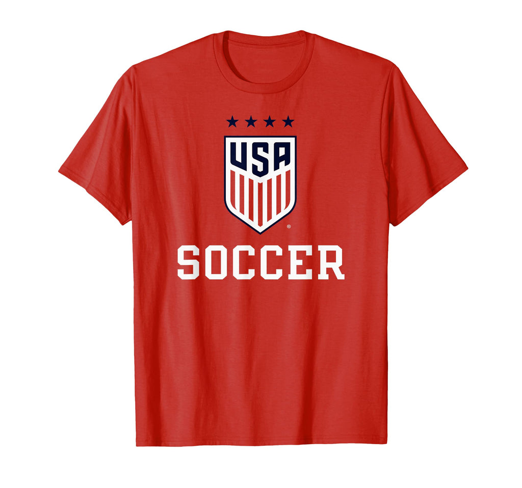 United States Soccer Icon Red Uswnt T-Shirt - Trendy Graphic Unisex - T-Shirt, Sweatshirt, Hoodie