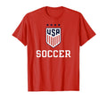 United States Soccer Icon Red Uswnt T-Shirt - Trendy Graphic Unisex - T-Shirt, Sweatshirt, Hoodie