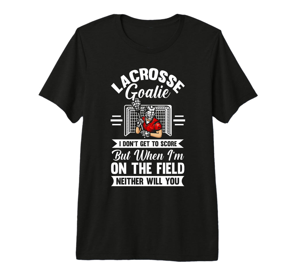 Lacrosse Goalie Tri Blend T-Shirt - Streetwear Style for Adults - T-Shirt, Sweatshirt, Hoodie
